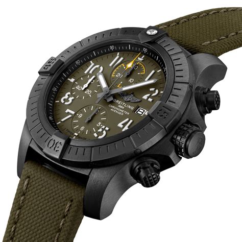 breitling night mission 45|Breitling super avenger night mission.